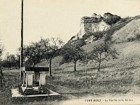 Tombeau de Saint-Ethbin au pied de la butte de Chteauneuf